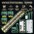 Rechargeable Vintage Professional T9 Full Set of Hair Trimmer VPPT