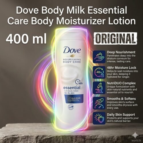 1 (16) 400 ml Dove Body Love Essential Care Body Lotion for Dry Skin dlds