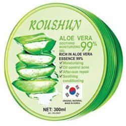 300 ml Roushun NATURAL 99% Aloe Vera Soothing and Moisture Gel Rasg